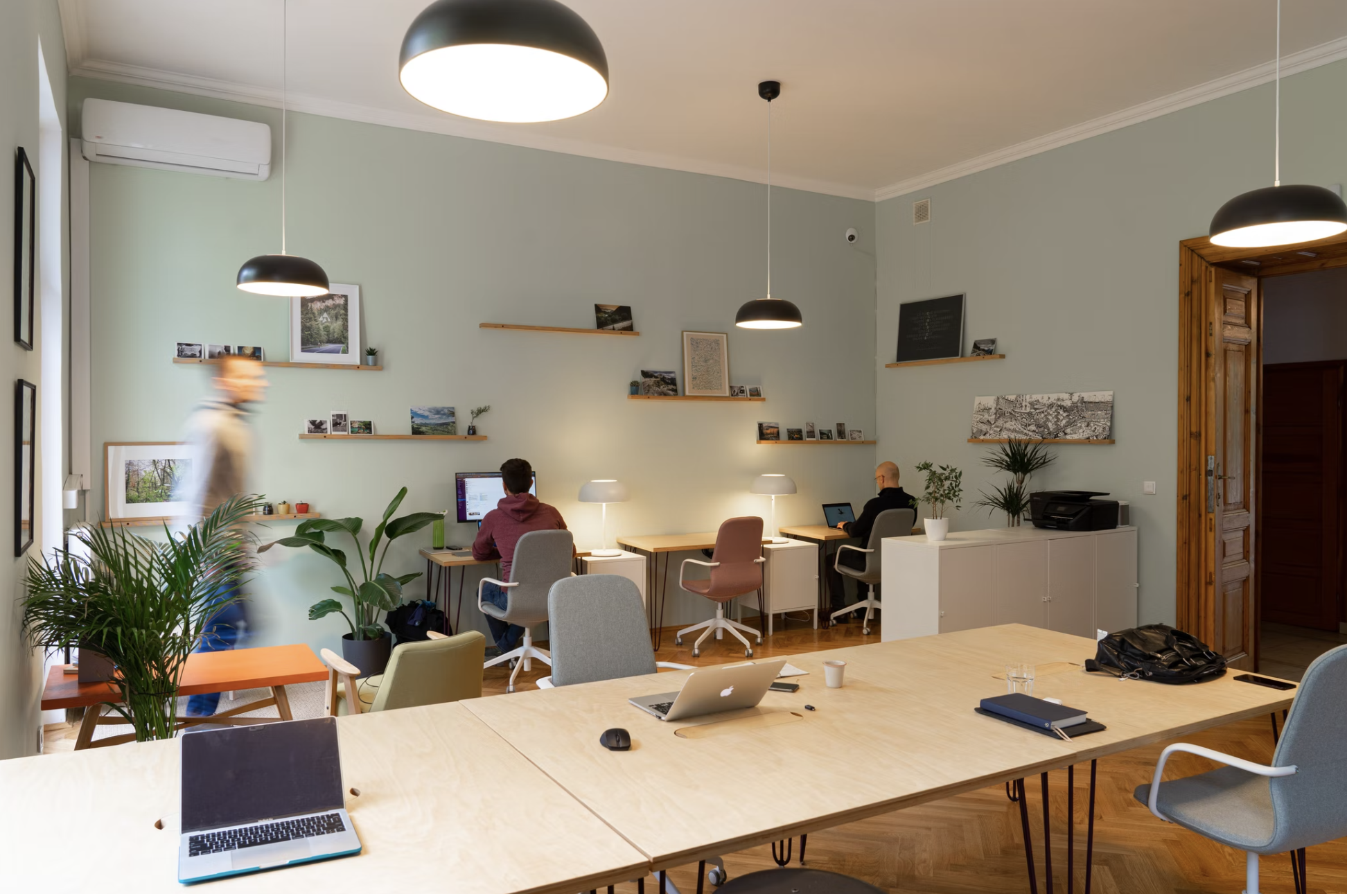 Espace de travail pour colocation entrepreneurs